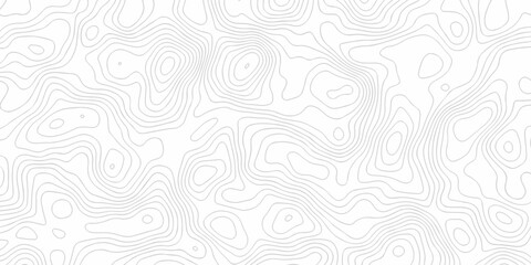 Topographic map. Geographic mountain relief. Abstract lines background. Contour maps. Vector illustration, Topo contour map on white background, Topographic contour lines vector map seamless pattern.