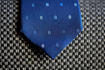 corbata, tela, azul, textura, macro, tejido, tela, macro