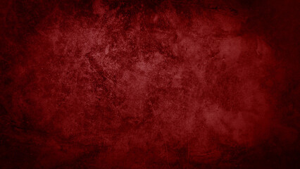 Abstract dark bloody red scratched concrete texture background, template for halloween or other...
