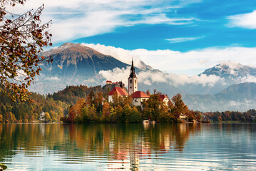 Fototapeta premium Lake Bled, Slovenia