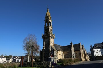 Fototapeta na wymiar Eglise Saint-Sauveur du Faou, Finistère, Bretagne