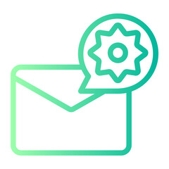 email gradient icon