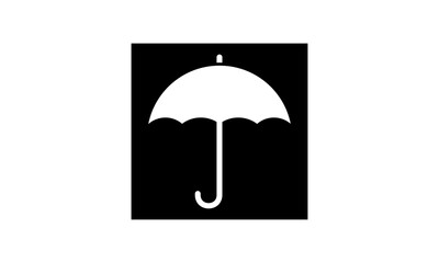 modern umbrella logo vector template