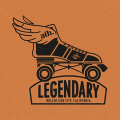 skateboard illustration and type for print © Yusuf Doganay