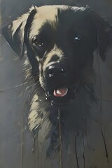 black labrador retriever