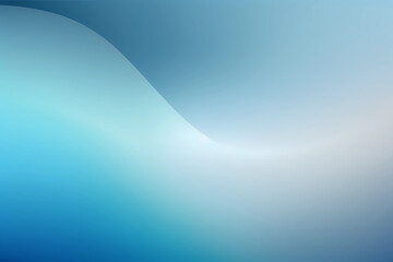 Smooth Gradient Backdrop Illustration in Soft Blue for Minimalist Graphic Design Ideas, Generative AI