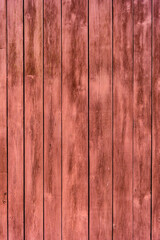 Fototapeta premium Texture of red boards.Red wood texture, wooden background.