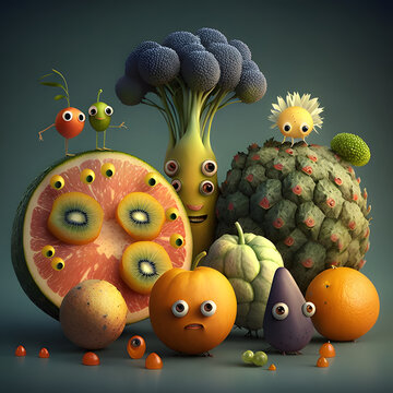 Fruit And Vegetable Characters Images – Browse 55,300 Stock Photos,  Vectors, and Video | Adobe Stock