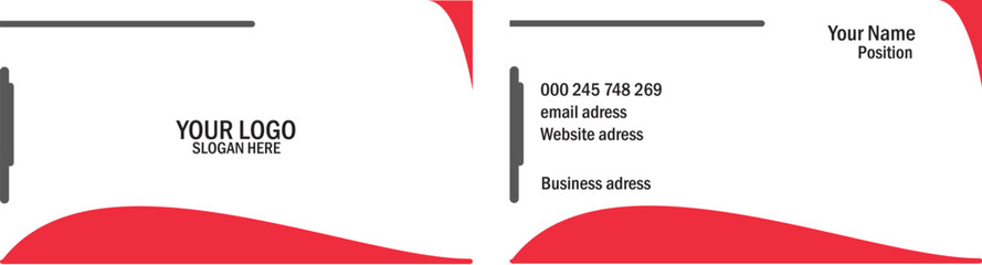 professional business card