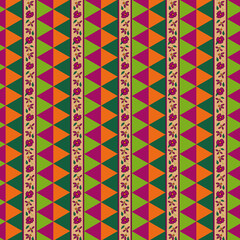 Textile and digital seamless pattern design 