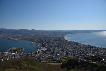 Fototapeta premium Scenic view of Hakodate, Hokkaido