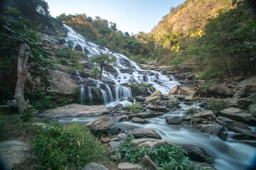 Mae Ya waterfall, Doi Inthanon National Park in Chiang Mai, Thailand