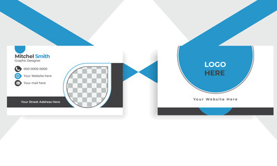 Creative Modern Business Card - Clean Business Card Template.