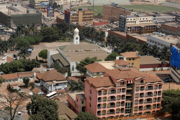Fototapeta na wymiar Kampala city. Uganda.