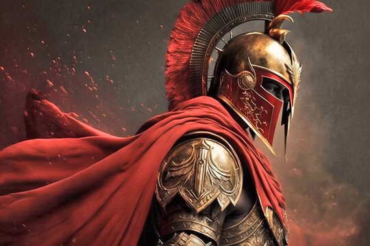 Gladiator, made by Ai, AI-Art