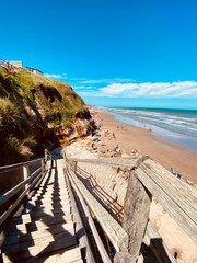 Obraz premium playa escalera