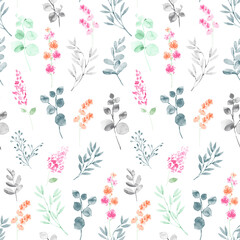 Textile and digital seamless pattern design 