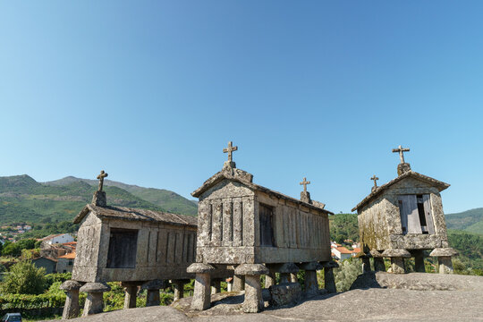 Espigueiros de Soajo, Arcos de Valdevez, Viana do Castelo District, Portugal