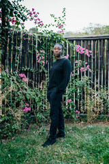 Portrait of a queer masculine black woman