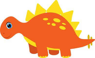 cute dinosaur, dino cartoon vector