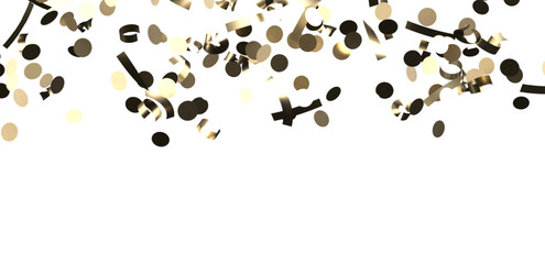 Gold Confetti Glitter Overlay