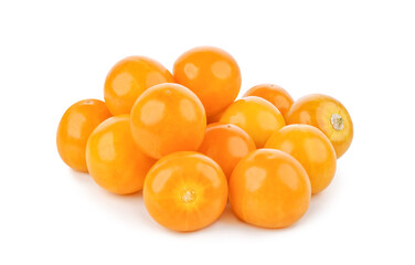 Cape gooseberry (physalis) isolated on transparent background. PNG