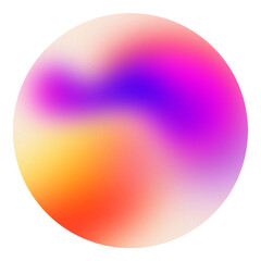 geometric figure ball circle ball with gradient 