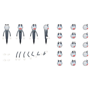 microfono caricatura personaje