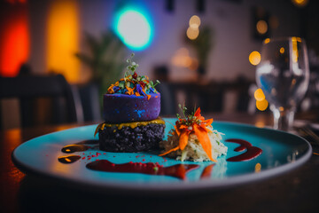 Artful Vegan Cuisine: Creative, Flavorful and Satisfying Vegan Dishes AI Generative