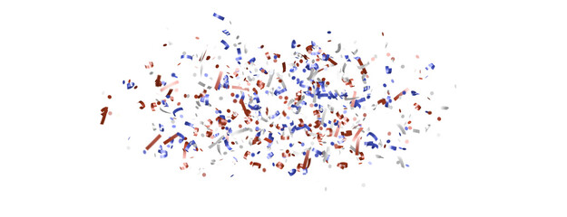 Confetti -  Independence Day background with Confetti.