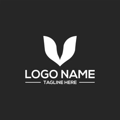 modern V logo designs