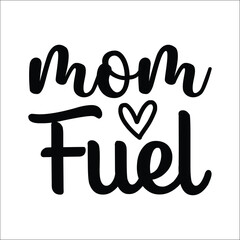 Mom fuel vector arts design