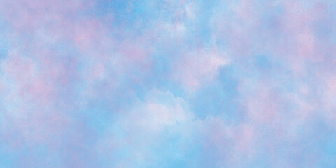 Abstract bright multicolor Fantastic light blue glitter watercolor background with watercolor stains, Abstract colorful and grunge watercolor texture background with watercolor splashes.