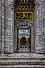 suleymaniye mosque entrée