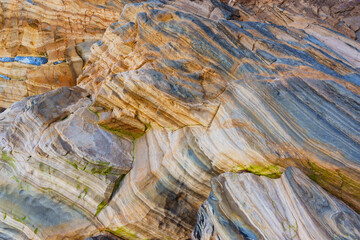 Layered Rocks Abstract Background