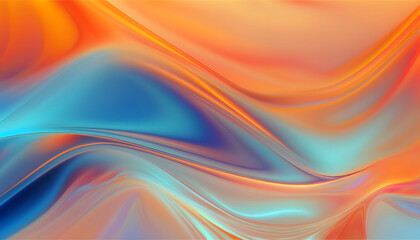 Obraz premium Dynamic Fluid, a Colorful and Vibrant 3D Wallpaper for a Mesmerizing Display background