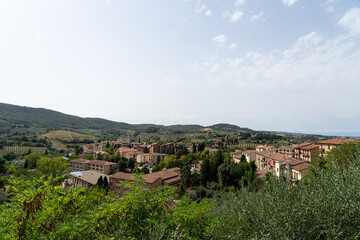 Fototapeta na wymiar San Gimignano medieval town in the province of Siena, Italy.