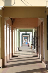 Obraz premium Colonnade in Cienfuegos, Cuba Caribbean