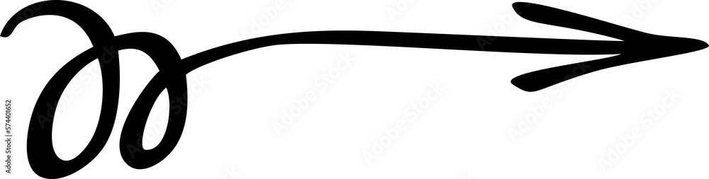 Leinwandbilder arrow sketch handmade doodle swipe up symbol sign. simple png design element. sketch by marker or pe