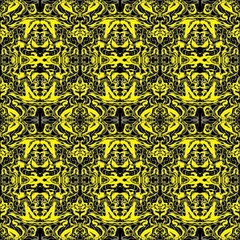 abstract background illustration design with a unique pattern. a combination of yellow and black