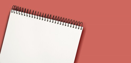 Blank office Calendar or Planner on desk