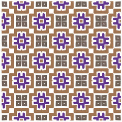 Seamless vector background with repeat pattern.Abstract ethnic rug ornamental seamless pattern.Perfect for fashion, textile design, cute themed fabric, on wall paper, wrapping paper and home decor.