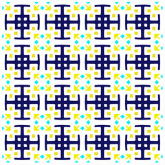 Seamless vector background with repeat pattern.Abstract ethnic rug ornamental seamless pattern.Perfect for fashion, textile design, cute themed fabric, on wall paper, wrapping paper and home decor.