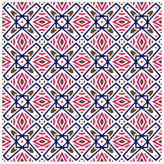 Seamless vector background with repeat pattern.Abstract ethnic rug ornamental seamless pattern.Perfect for fashion, textile design, cute themed fabric, on wall paper, wrapping paper and home decor.
