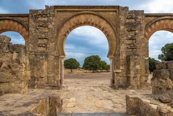 Caliphate City of Medina Azahara, Cordoba.Exposure of the Medina Azahara, Muslim Ruins of the...