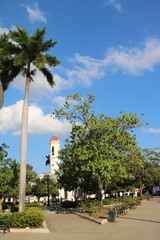 Obraz premium José Martí Park in Cienfuegos, Cuba Caribbean