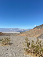 Panamint Mountains in Death Valley National Park, California, United States.