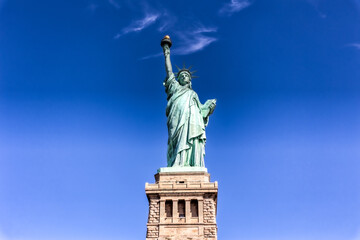 statue de la liberté liberty Island usa new York voyage 