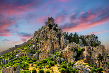 St Hilarion Castle in Northern Cyprus