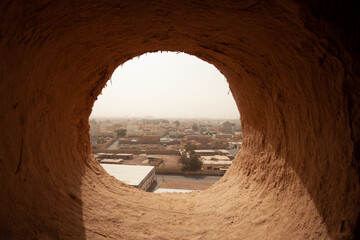 Aeref Castle in Hail, a historical landmark in the old city.